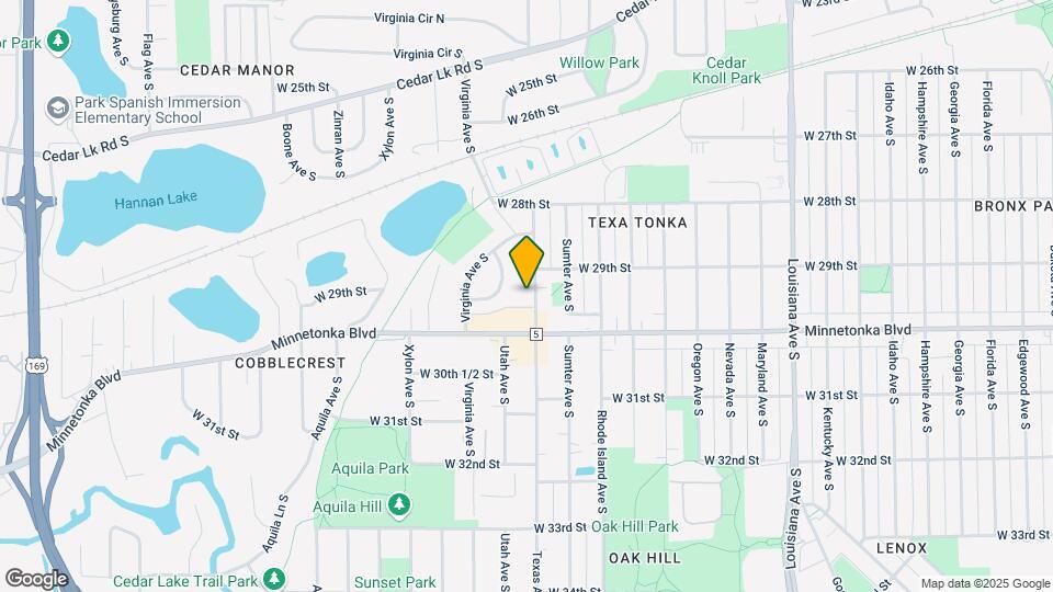 2930 Texas Ave S Map and Location Details