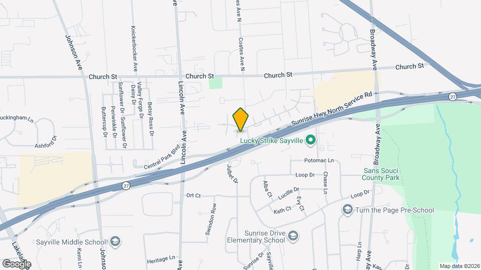 105 Saddle Rock Rd Map and Location Details