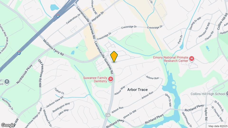 2528 Brynfield Cove Map and Location Details