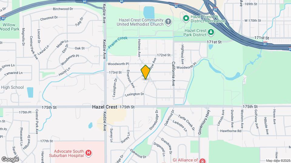 17306 Holmes Ave Map and Location Details