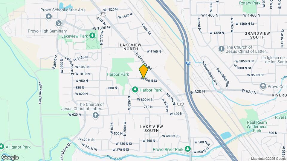 2419 W 960 N Map and Location Details