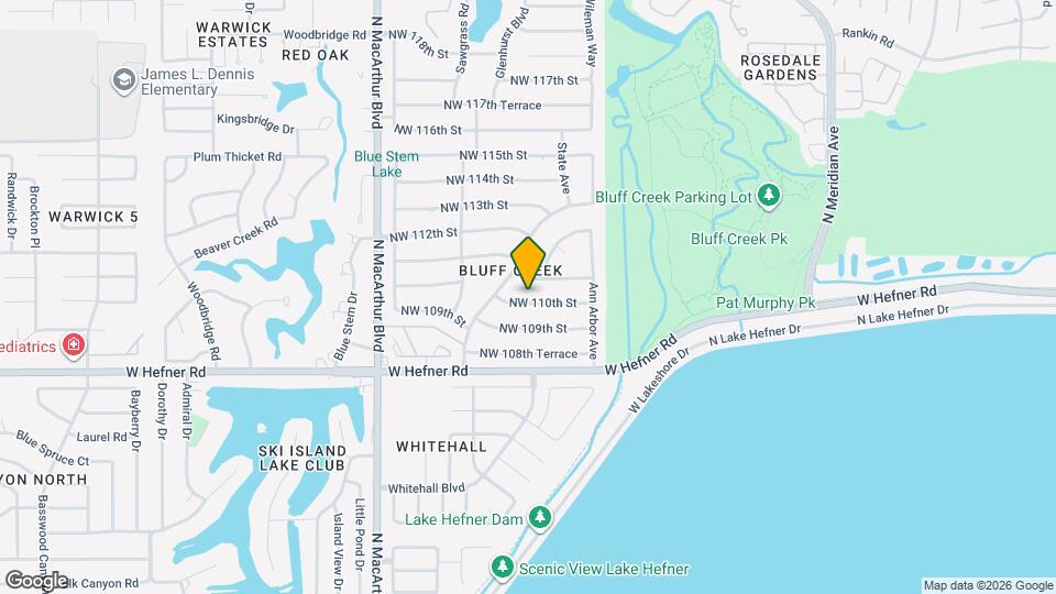 5313 NW 110th St Map and Location Details
