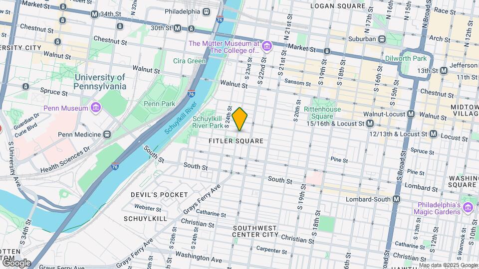 2226 Delancey St Map and Location Details