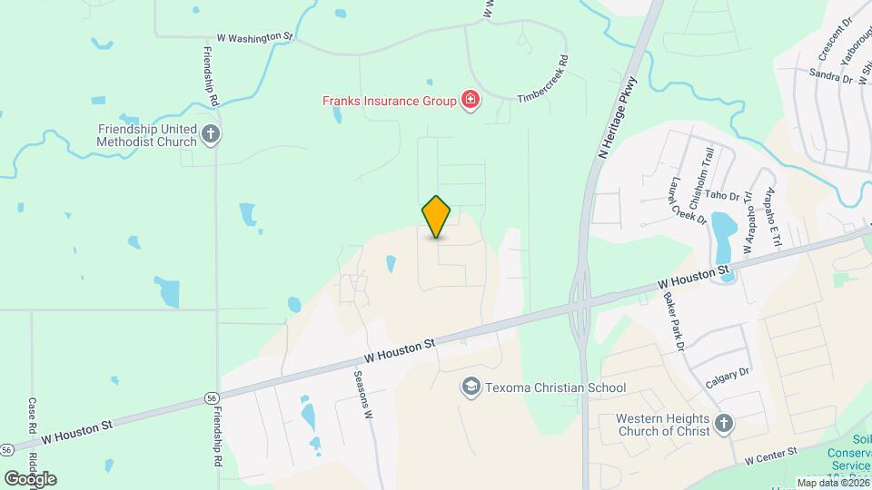 302 Asterwood Ln Mapa y Detalles de la Ubicación