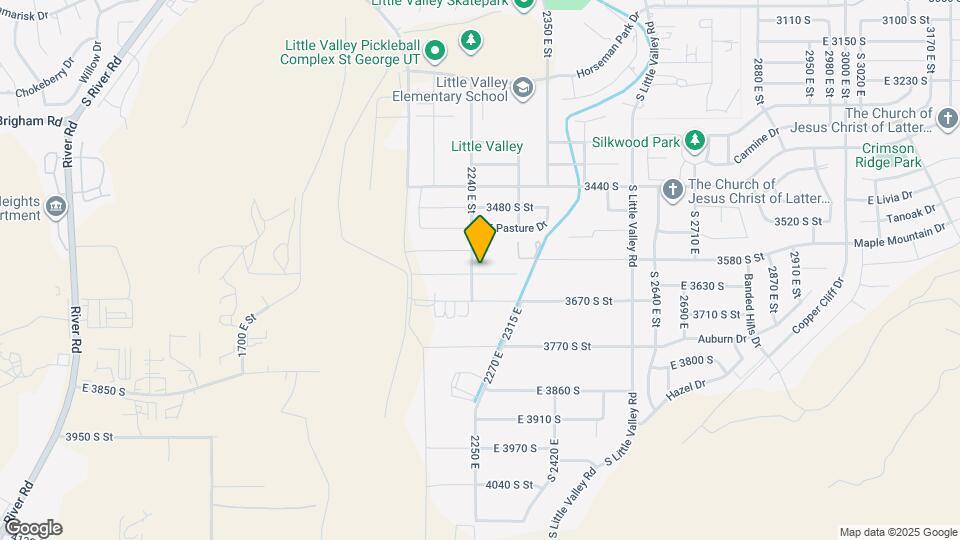 2249 E Fieldstone Cir Map and Location Details