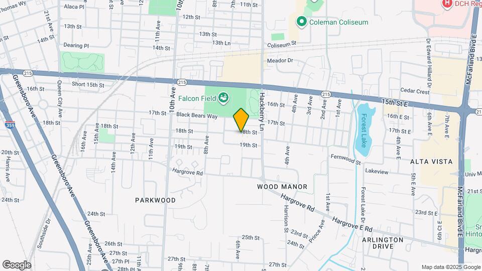 601 18th St Map and Location Details