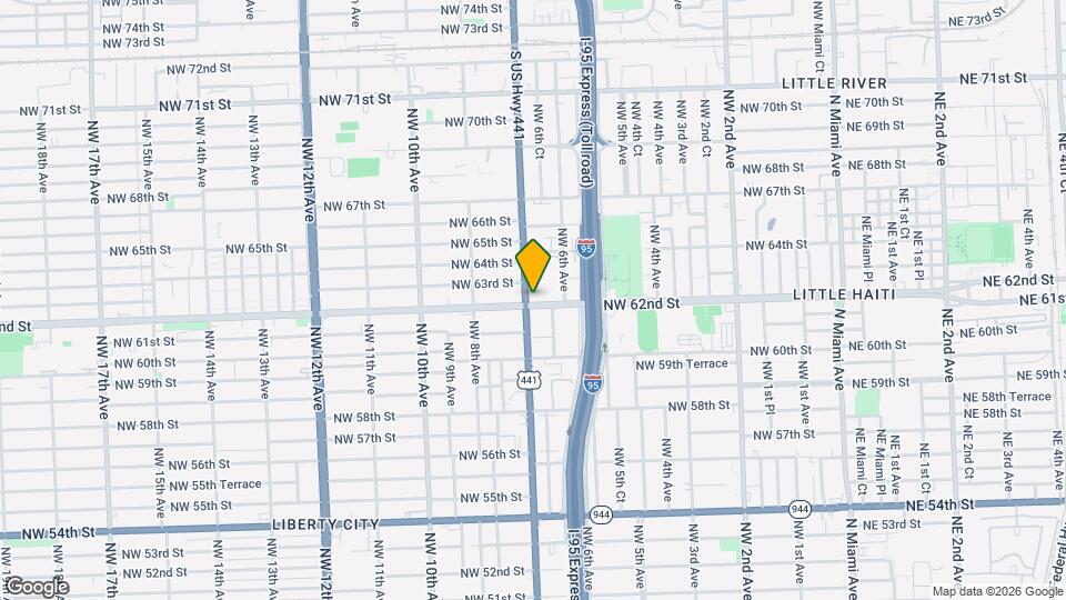 661 NW 62nd St Map and Location Details