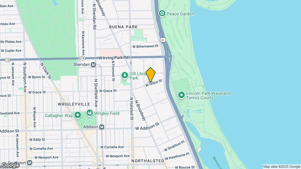 669 W Grace St Map and Location Details