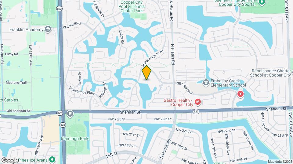 2864 S Cambridge Ln Map and Location Details