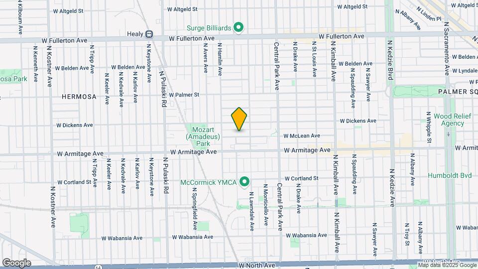 3720-3722 W McLean Ave Map and Location Details