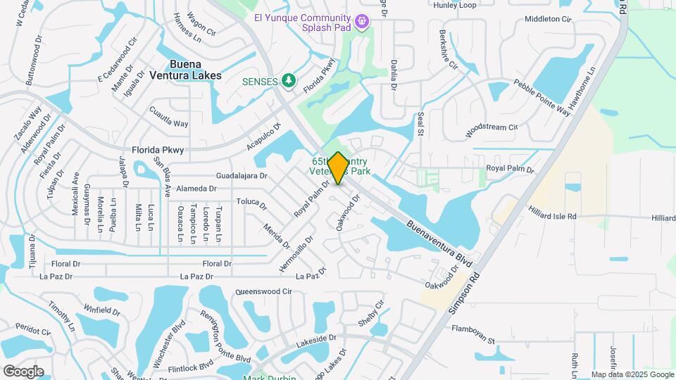 332 Cervantes Dr Map and Location Details