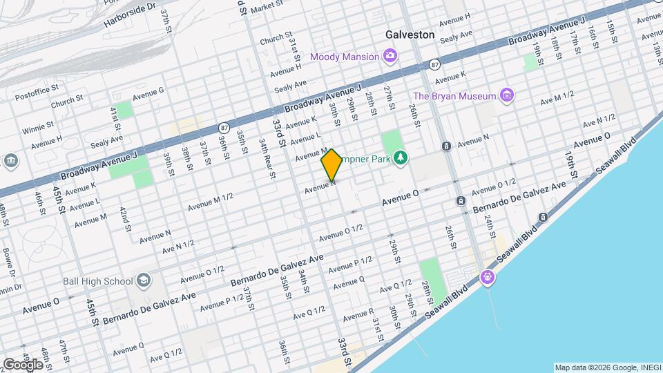 1503 31st St Map and Location Details