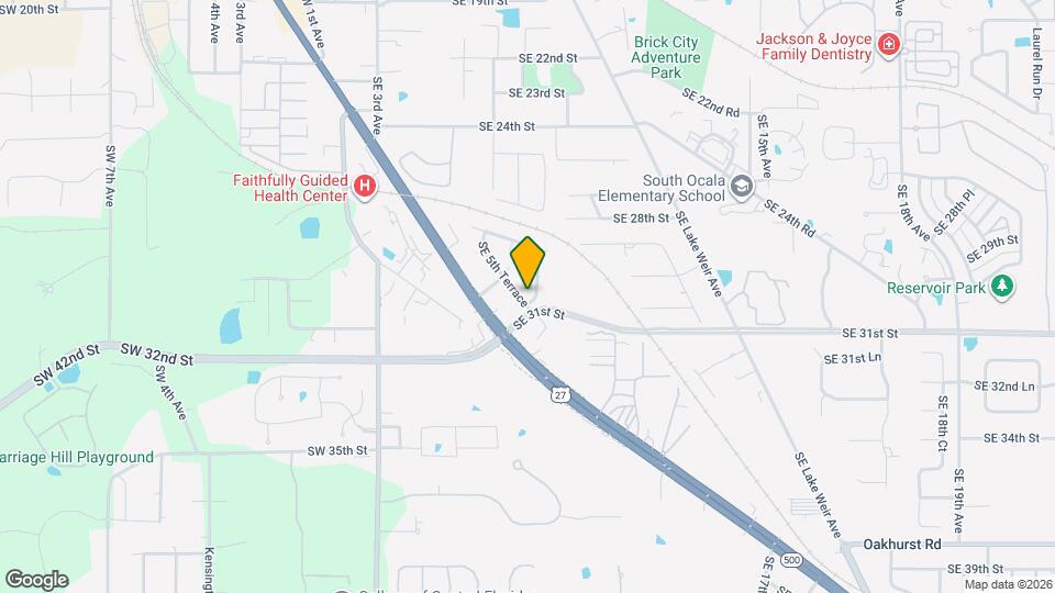 3031 SE 5th Terrace Map and Location Details