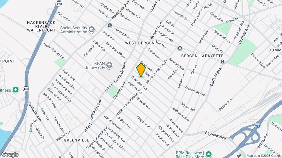 121 Bostwick Ave Map and Location Details