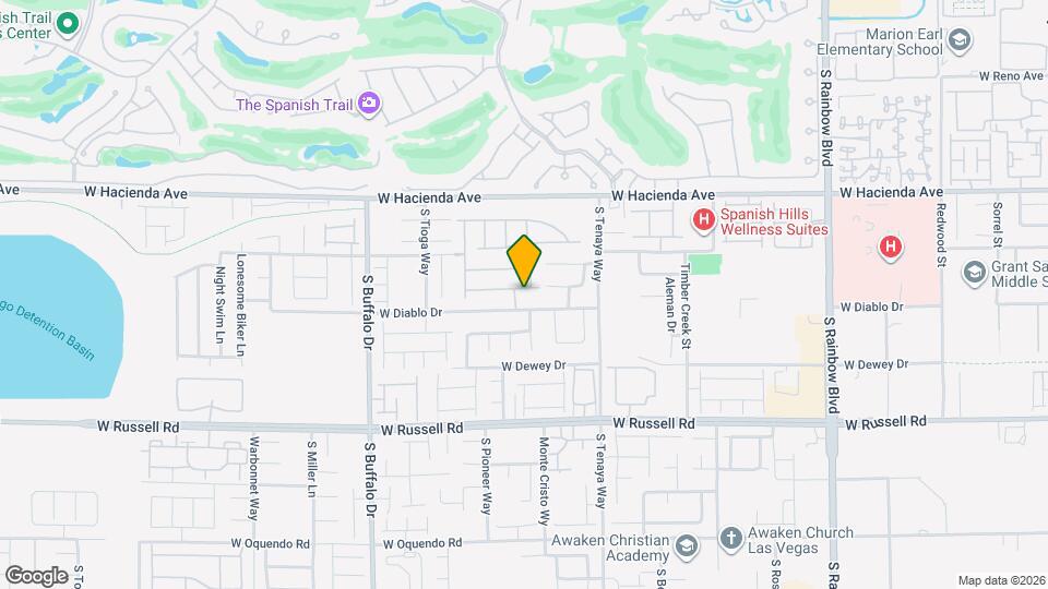 7489 Blue Lotus Ave Map and Location Details