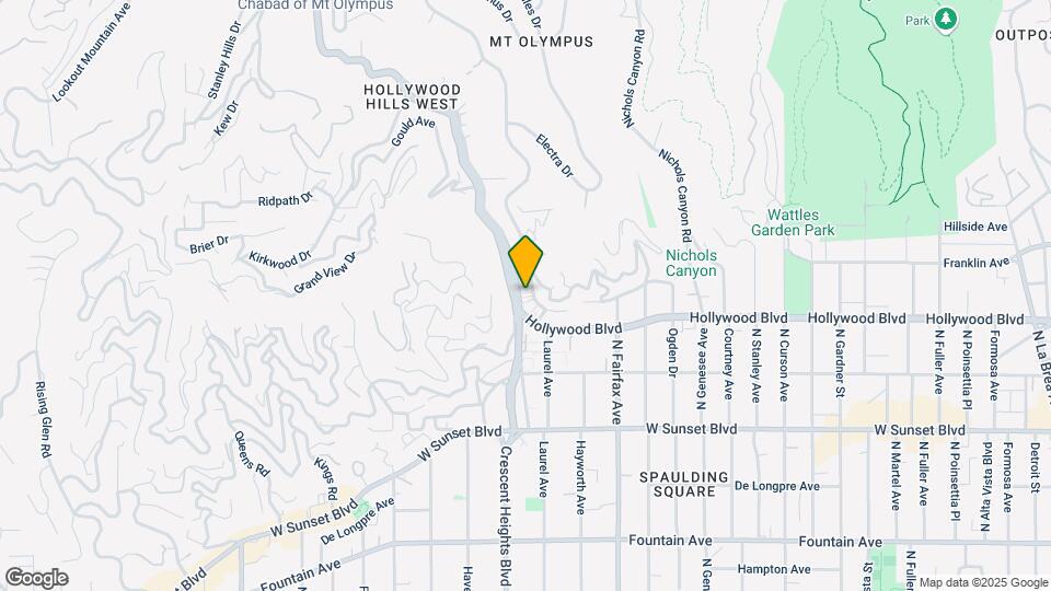 1714-1718 Laurel Canyon Blvd Map and Location Details