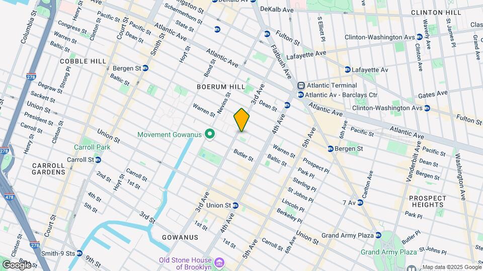 572 Warren Street Map and Location Details