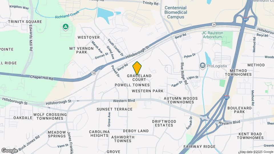 4411 Graceland Ct Mapa y Detalles de la Ubicación
