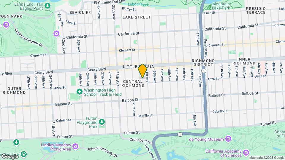 480 22nd Ave Mapa y Detalles de la Ubicación