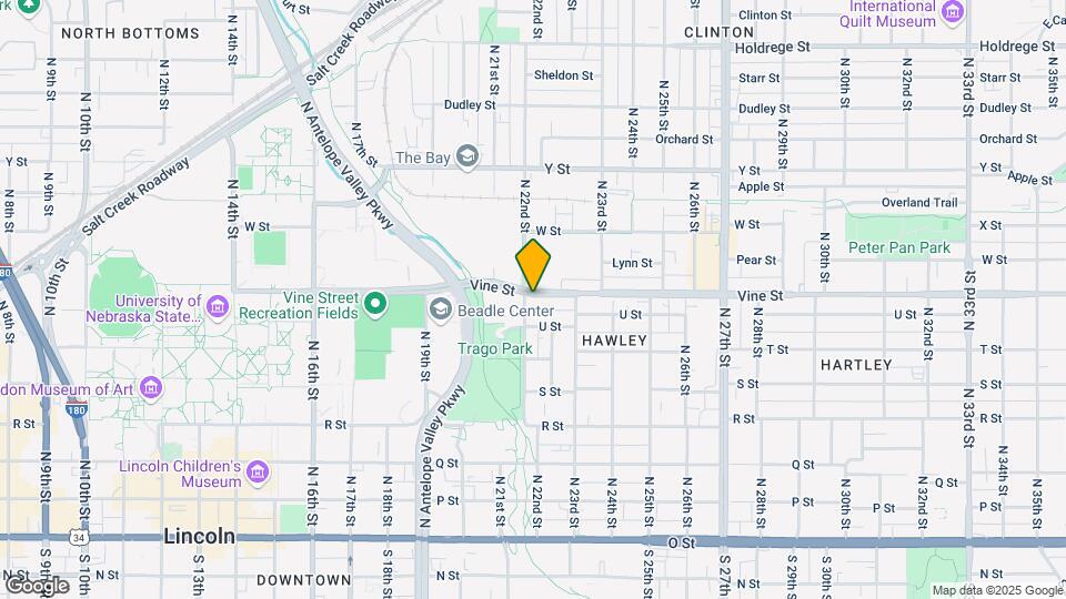 2203 Vine St Map and Location Details