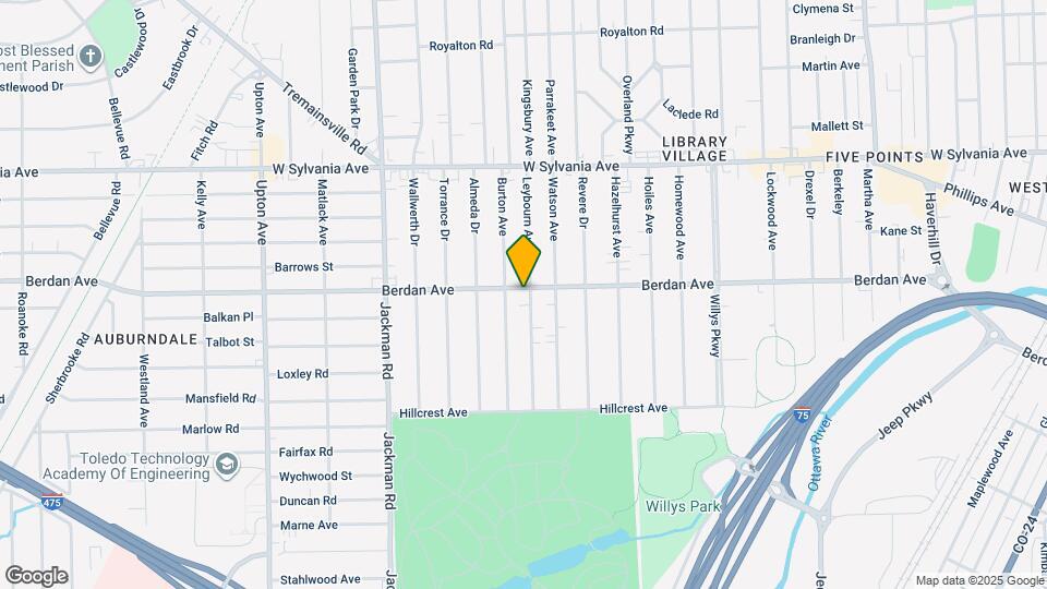 3725 Leybourn Ave Map and Location Details