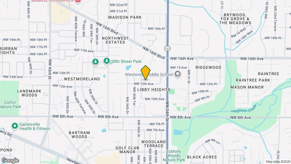 3524 NW 12th Ave Map and Location Details