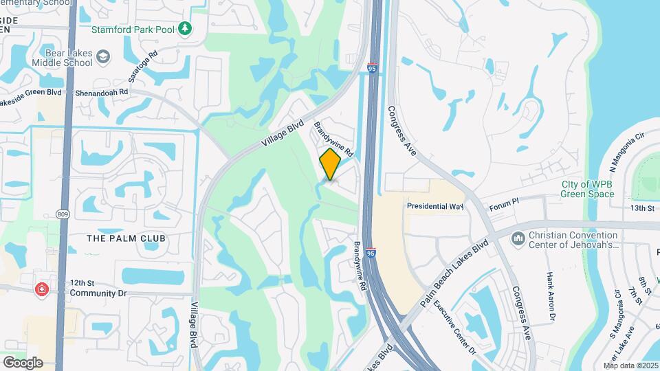 1967 Brandywine Rd Map and Location Details