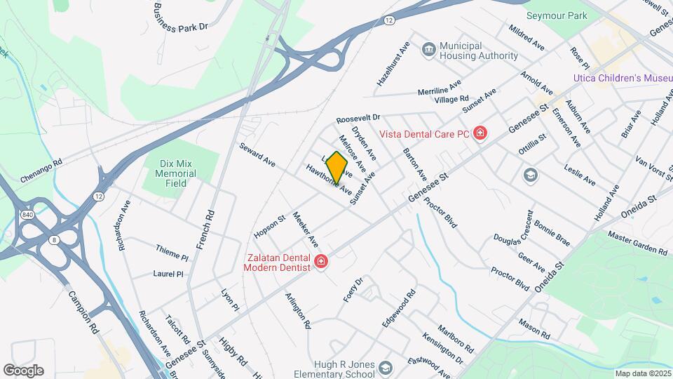 109 Hawthorne Ave, Unit 1st Floor Map and Location Details