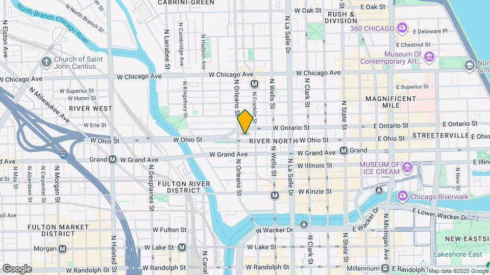 320 W Ohio St Mapa y Detalles de la Ubicación