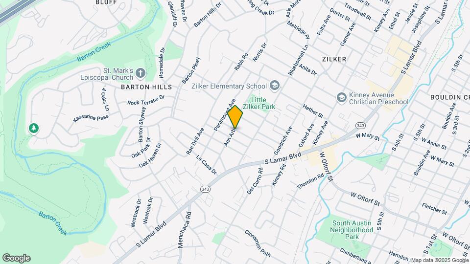 2015 Rabb Glen St Map and Location Details