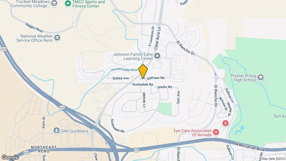 3905 Clear Acre Ln Map and Location Details