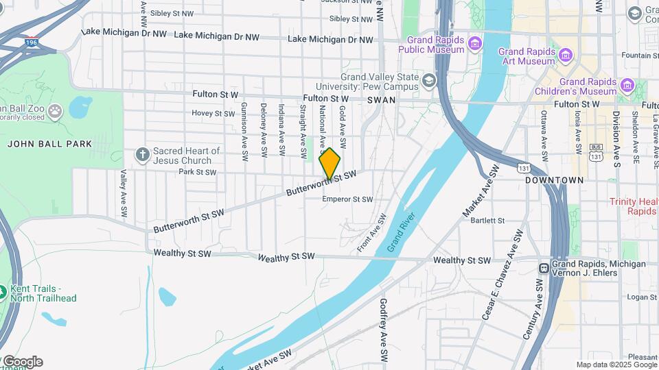 722 Butterworth St SW Map and Location Details