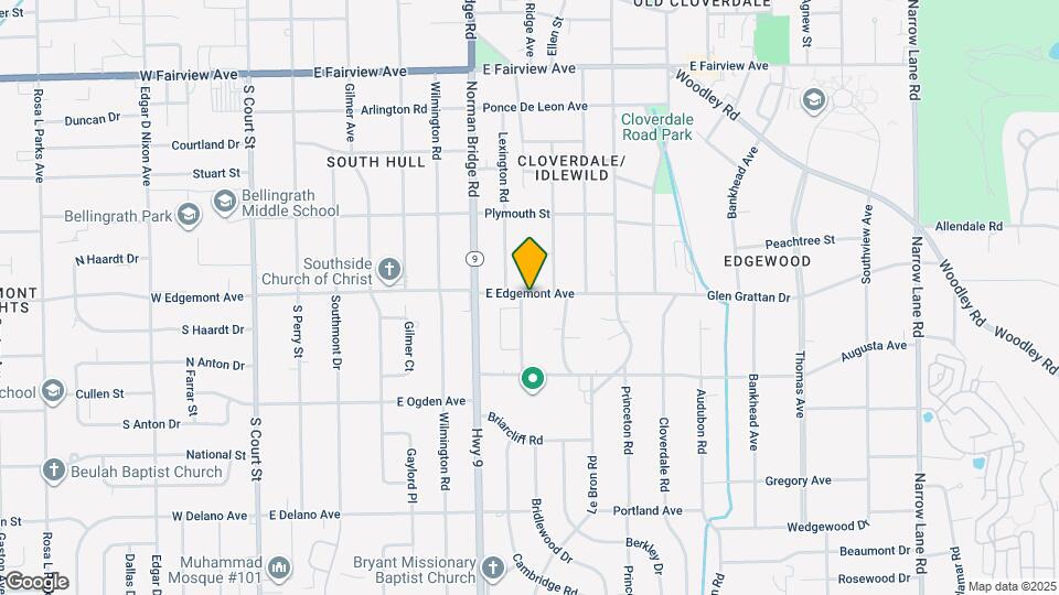 610 E Edgemont Ave Map and Location Details