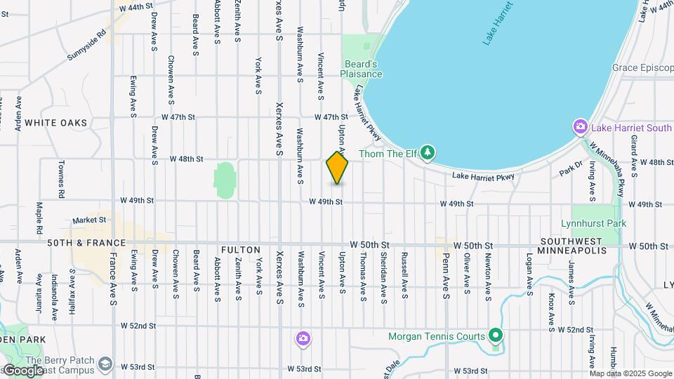 4840 Upton Ave S Map and Location Details