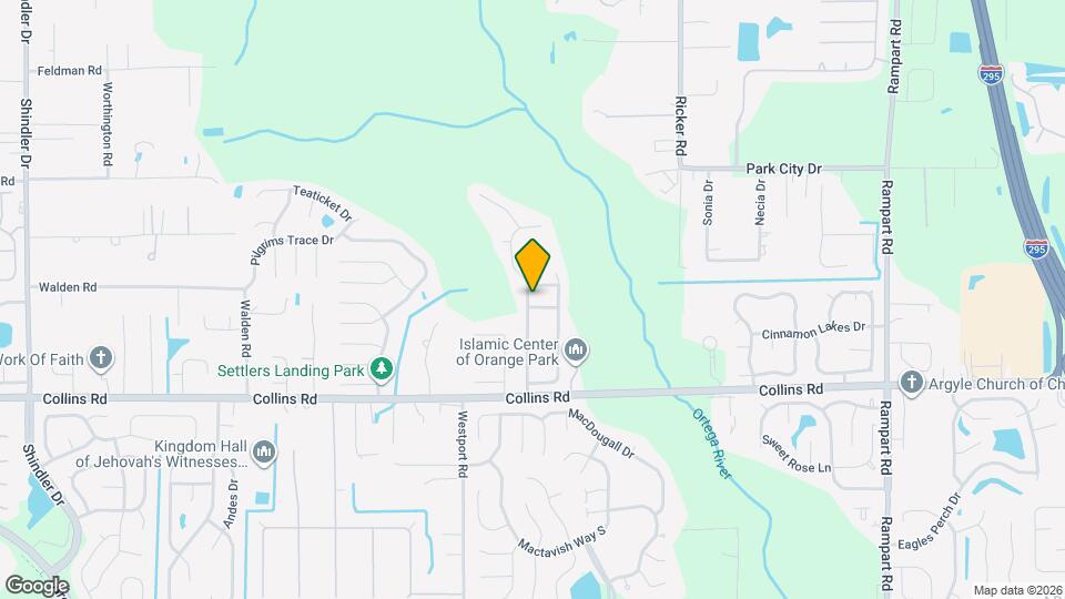 7845 Lady Smith Ln Map and Location Details