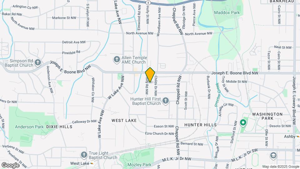 251 Holly Rd NW Map and Location Details