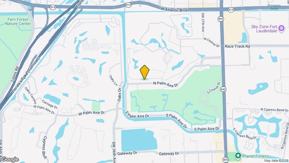 3121 N Palm Aire Dr, Unit 3121 Mapa y Detalles de la Ubicación