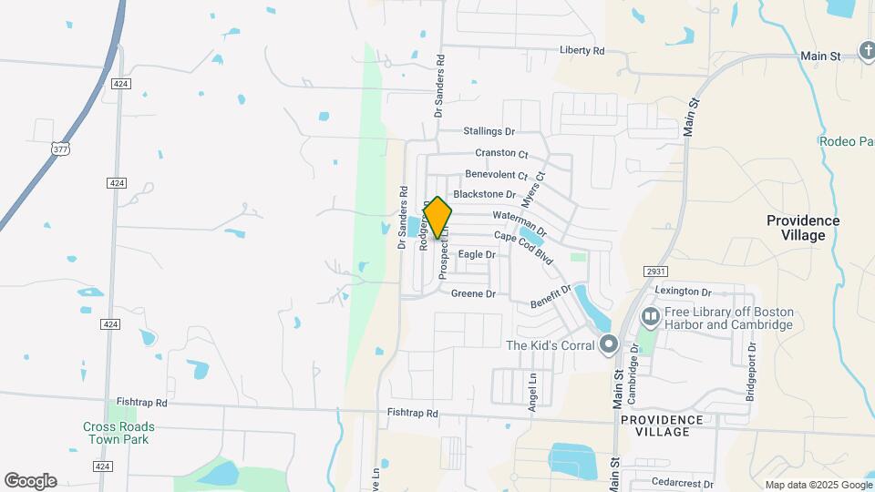 2013 Prospect Ln Map and Location Details