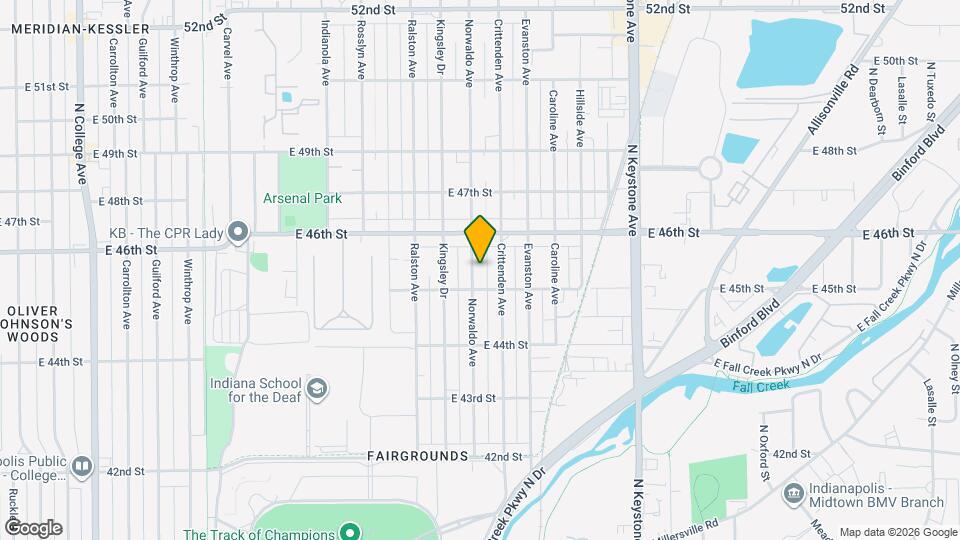 4521 Norwaldo Ave Mapa y Detalles de la Ubicación