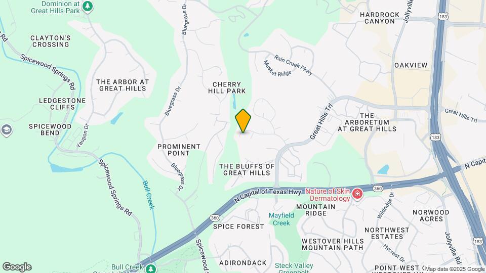 5309 Doe Valley Ln Map and Location Details