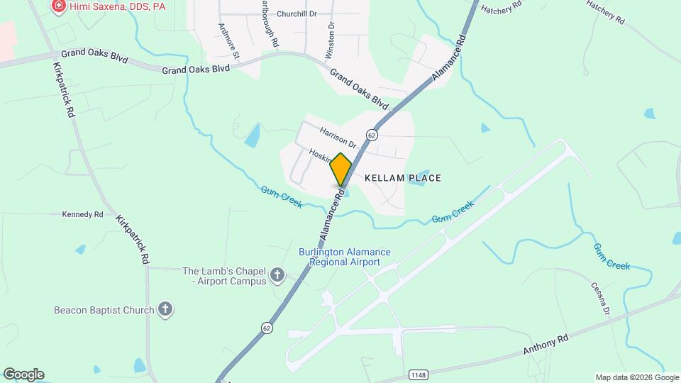 3263 Alamance Rd Map and Location Details