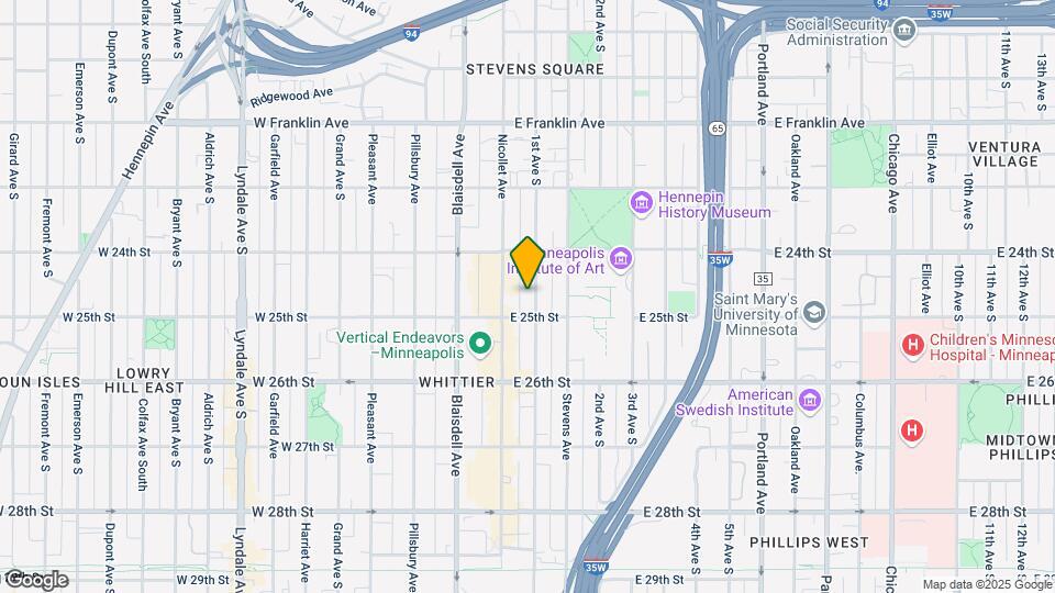 2436 1st Ave S Map and Location Details