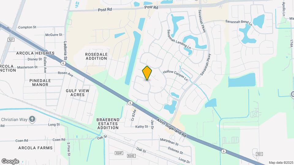 14206 Windy Ridge Ln Map and Location Details