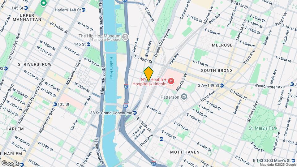 384 Grand Concourse Map and Location Details