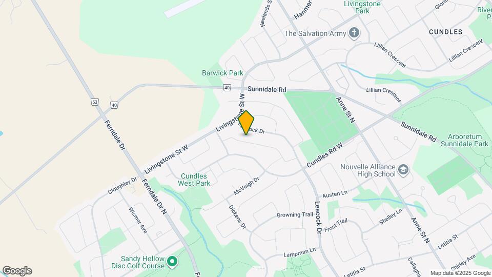 72 Ferguson Dr Map and Location Details