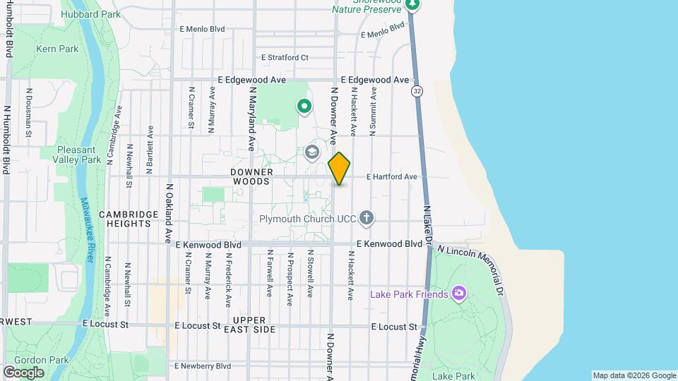 3264 N Downer Ave Mapa y Detalles de la Ubicación