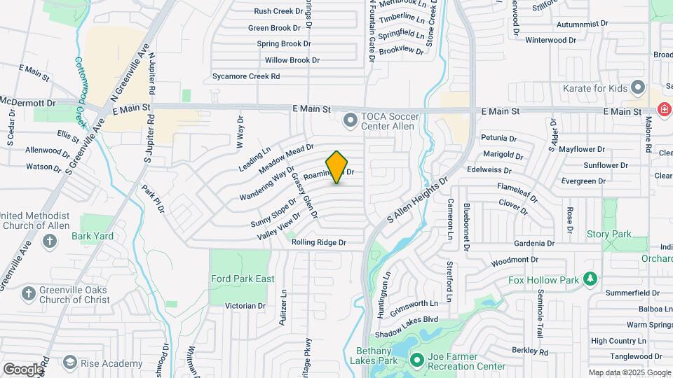 904 Sunny Slope Dr Map and Location Details