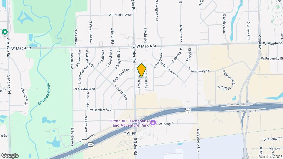 504 S Paula Ave Map and Location Details