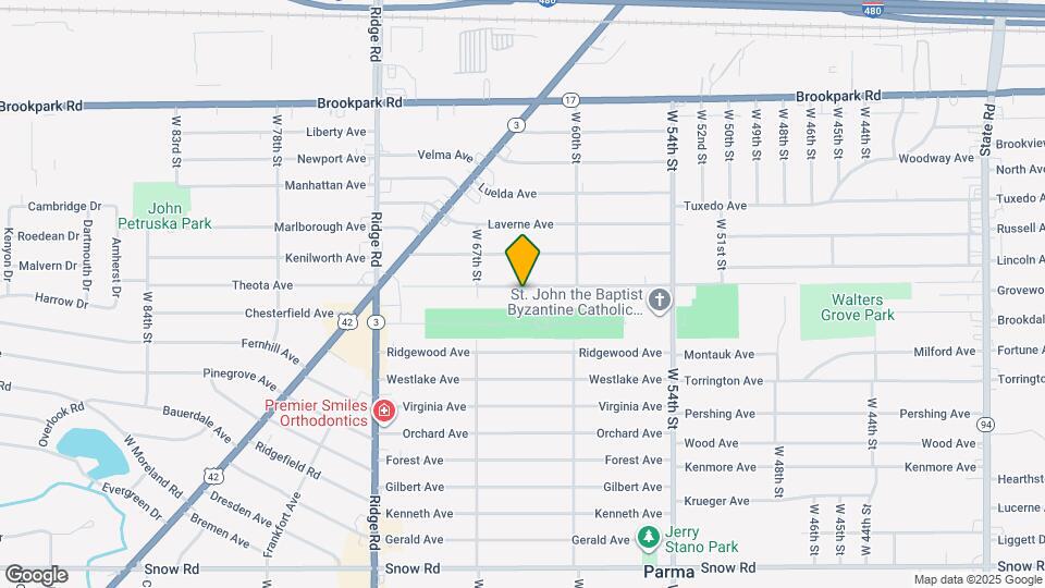 6311 Theota Ave Map and Location Details