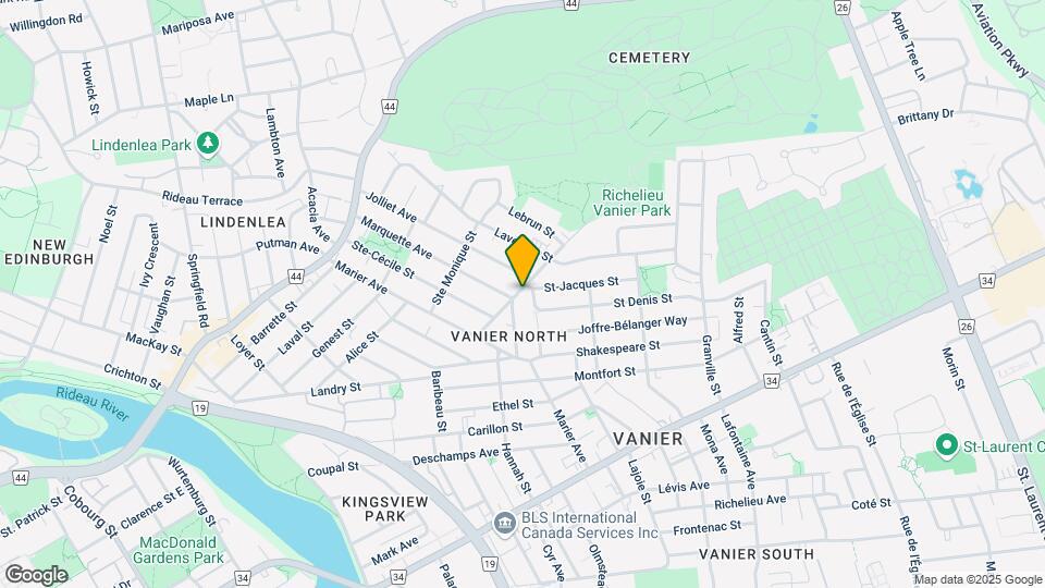 Tabor Luxury Apartments Map and Location Details